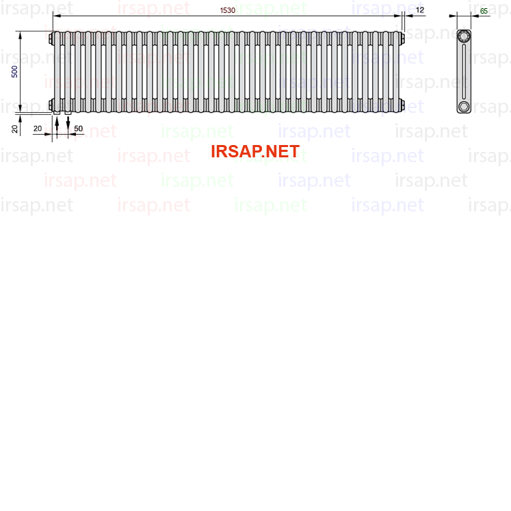 Радиатор IRSAP Tesi 20500/34 T18 CL 01